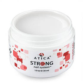 Гель для нарощення Atica Strong cover gel Extra White, 30 мл