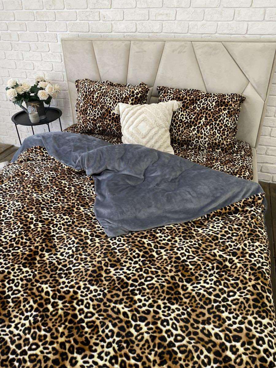 Плюшева постільна білизна полуторна Colorful Home, фото 1