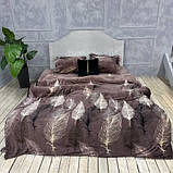 Плюшева постільна білизна сімейний розмір Colorful Home, фото 8