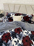 Плюшева постільна білизна сімейний розмір Colorful Home, фото 6