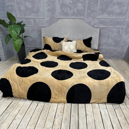 Плюшева постільна білизна євро розмір Colorful Home 011, фото 1