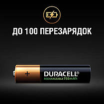 Акумулятор Duracell HR03BLN02*10 (AAA) 750mAh, фото 4