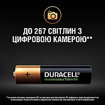 Акумулятор Duracell HR03BLN02*10 (AAA) 750mAh, фото 5