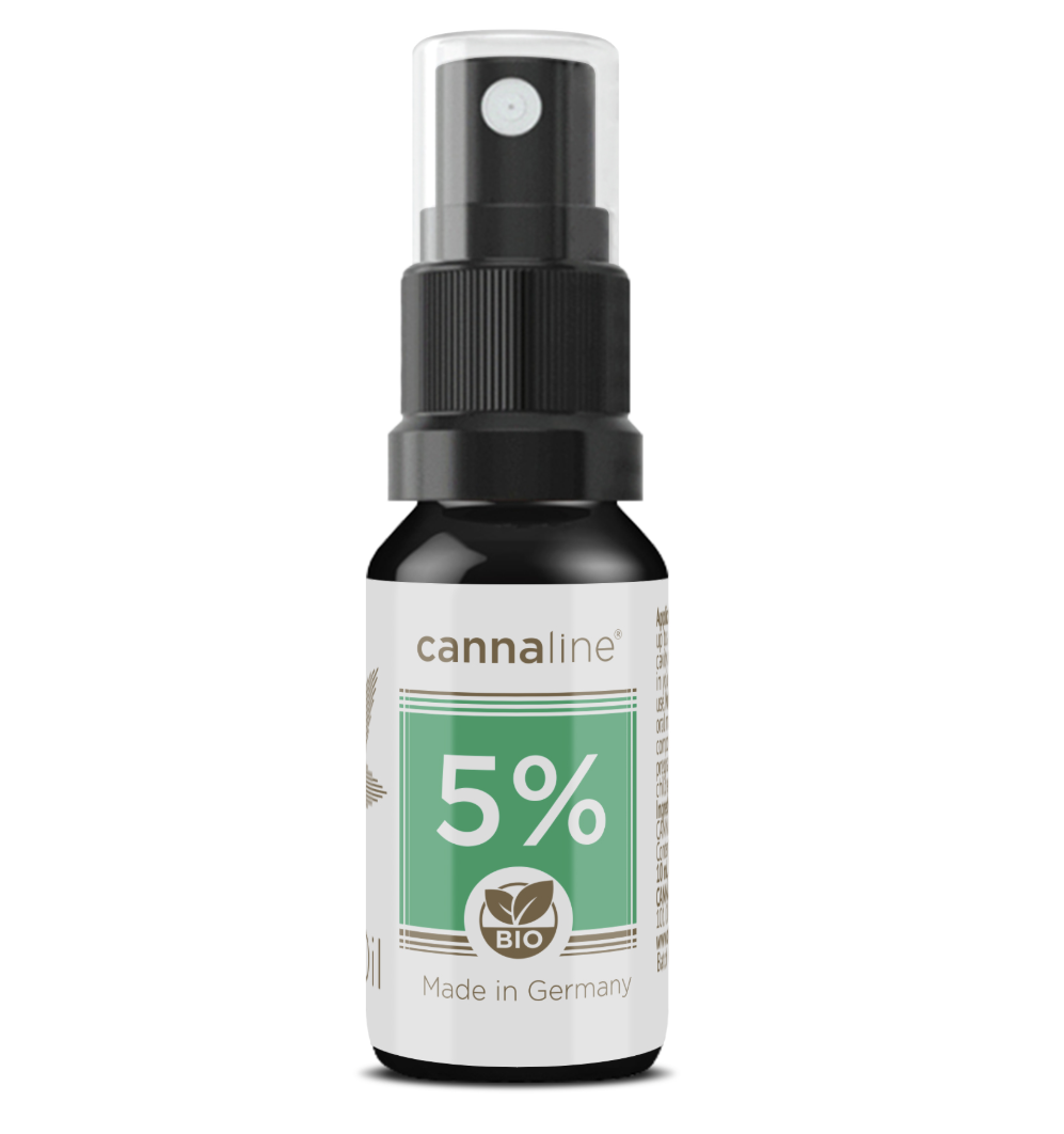🌿 Канабідіолова олія Cannaline BIO CBD Oil 5% Німеччина