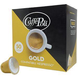 Кава в капсулах Caffe Poli Gold Nespresso, 50 капсул