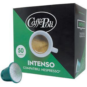 Кава в капсулах Caffe Poli Intenso Nespresso, 50 капсул