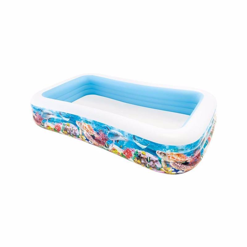 Басейн сімейний Intex надувний Морські мешканці 58485, фото 1