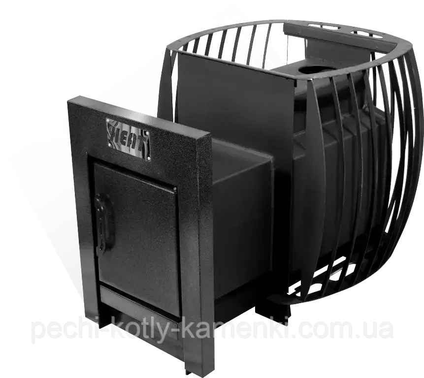 Дров'яна лазнева піч сітка "Скала-20" з виносом