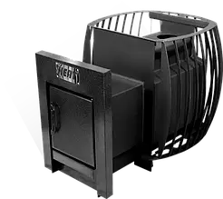 Дров'яна лазнева піч сітка "Скала-20" з виносом