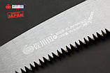 Пила садова ручна вигнута Sagawata, лезо 270 мм, 9 TPI, з чохлом із японської сталі, фото 5