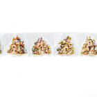 Наліпки в рулоні скотч Квітуче місто 5см*2м Плівка NKL105, фото 3