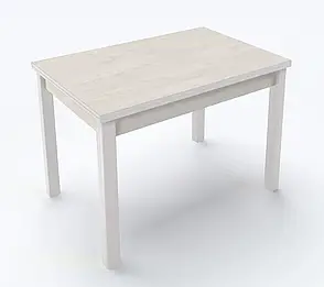 Стіл обідній Марсель Fusion Furniture, колір білий / бетонний камінь, фото 1