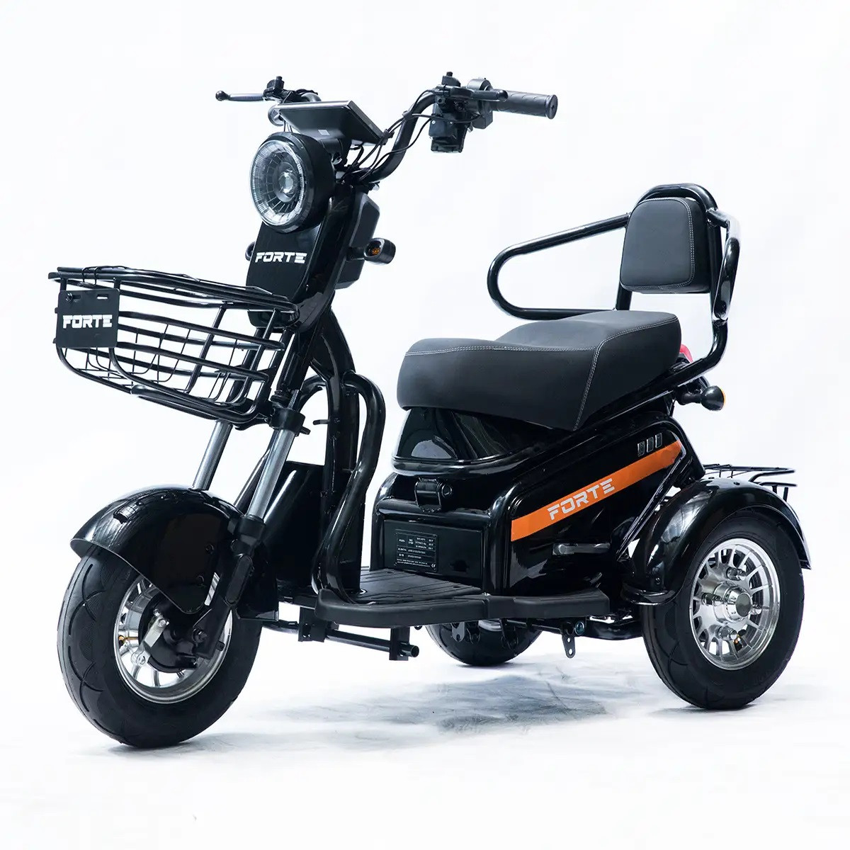 Трицикл акумуляторний S1-P600 Чорний