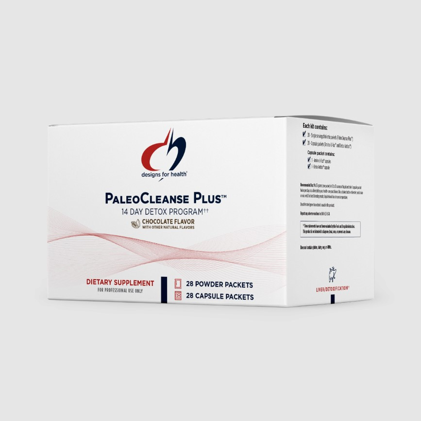 Designs for Health PaleoCleanse Plus Detox Program / Програма детоксикації на 14 днів шоколад