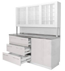 Перукарська лабораторія для перукаря-колориста косметологічні меблі для салону краси VM524