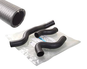 Патрубок радіатора DAEWOO NEXIA (RH070015+RH070003+RH070016) (к-т 3 шт.) ASR