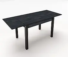 Стіл обідній Марсель Fusion Furniture, колір венге / вугільний камінь, фото 6
