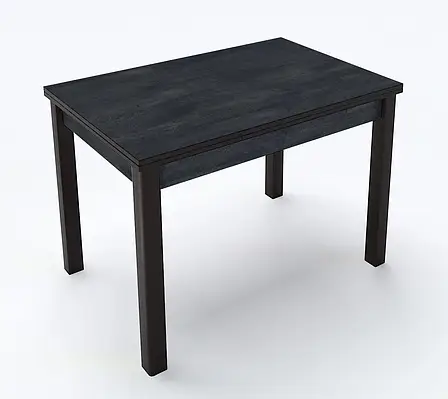 Стіл обідній Марсель Fusion Furniture, колір венге / вугільний камінь, фото 1