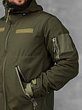 Демісезонна тактична куртка софтшел lion олива ВТ5051, фото 5