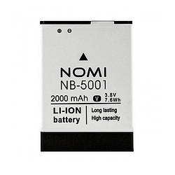Батарея (акумулятор) Nomi NB-5001 Оригінал i5001 EVO M3 2000 mAh