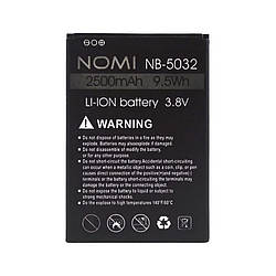 Батарея (акумулятор) Nomi NB-5032 Оригінал i5032 Evo X2 2500 mAh