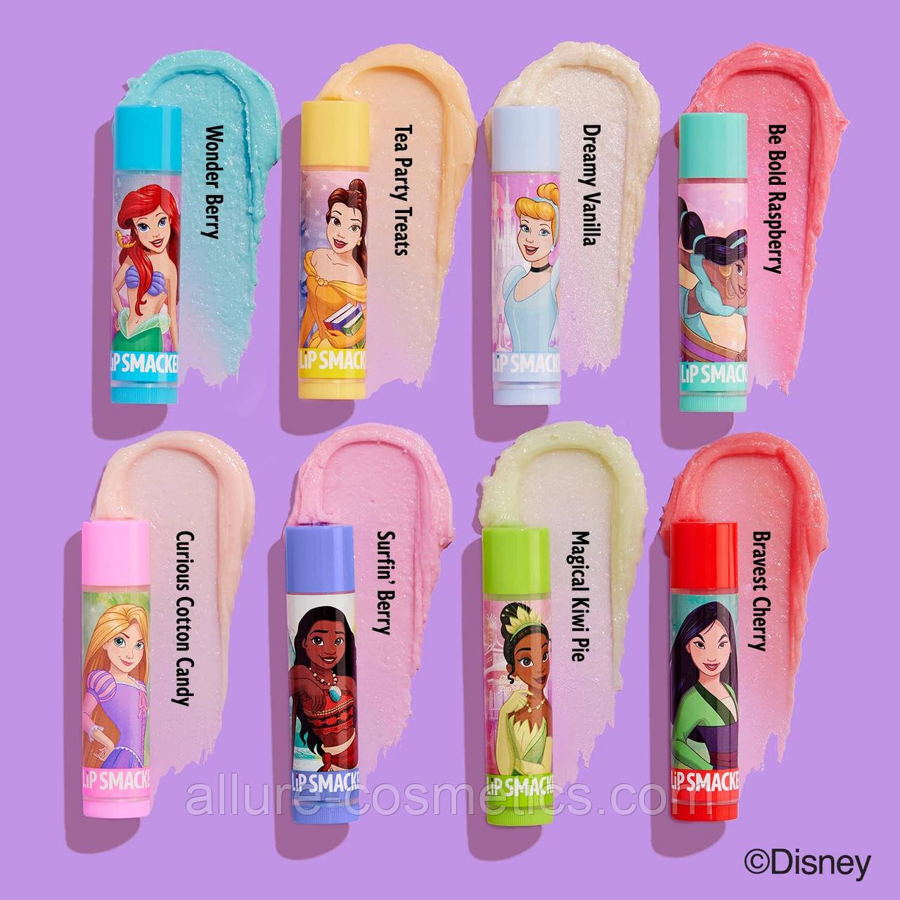 Бальзам для губ Принцеси Діснея Lip Smacker Disney Princess Lip Balm 1 шт. асортименті, фото 1