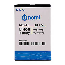 Батарея (акумулятор) Nomi NB-4L i240 Оригінал 800 mAh