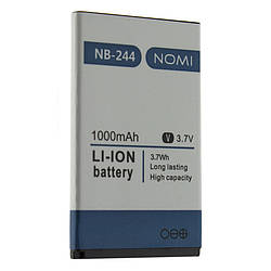 Батарея (акумулятор) Nomi NB-244 i244 Оригінал 1000 mAh