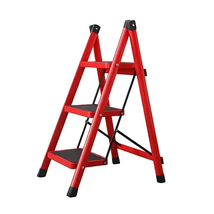 Драбина металева на 3 щаблі, фото 1