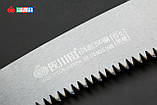 Пила садова ручна вигнута Sagawata, лезо 270 мм, 8 TPI, з чохлом із легованої японської сталі, фото 6