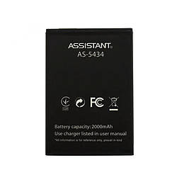 Батарея (акумулятор) Assistant AS-5434 Club, AS-501 Оригінал 2000 mAh