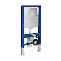 Інсталяція для підвісного унітазу Koer KT-0504-01 500x126x1150mm з панеллю змиву KT-0607-01 Хром (KR5348)