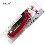 Пила садова ручна пряма складана з фіксатором Sagawata, лезо 160 мм, 8 TPI з японської сталі, фото 9