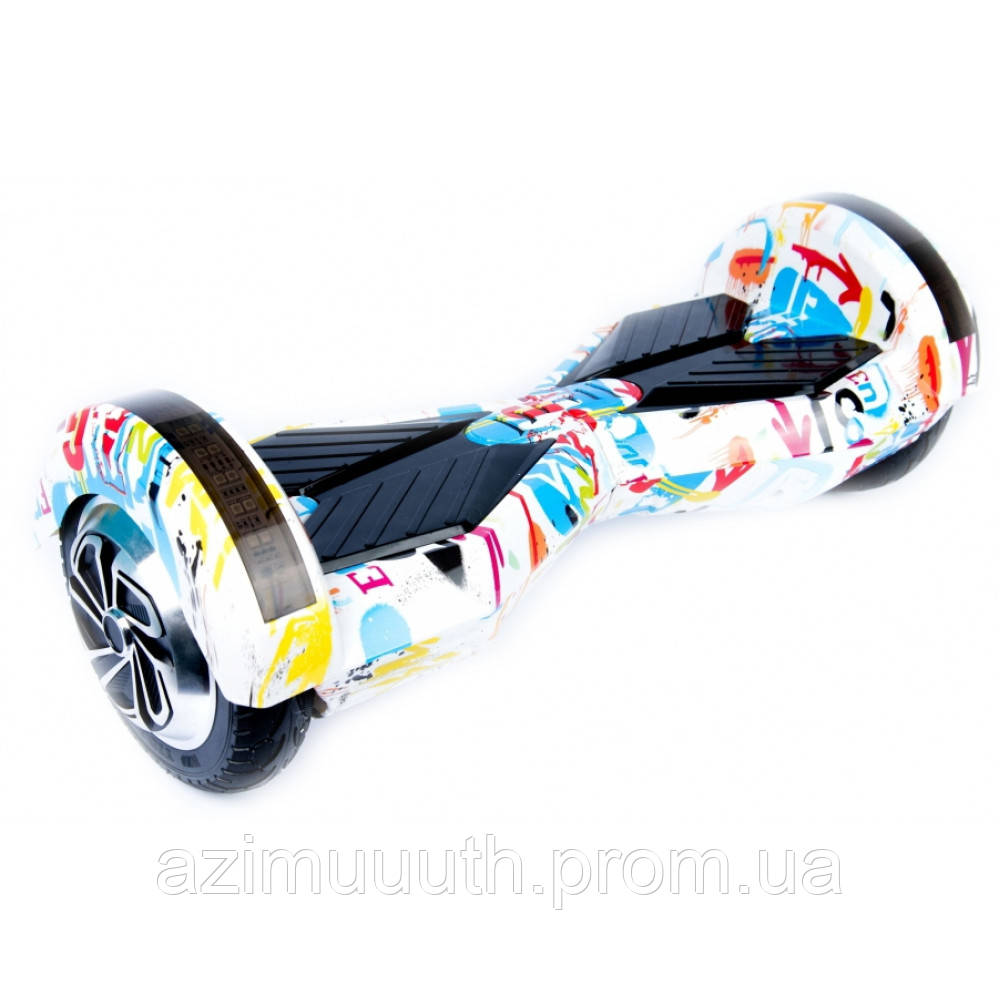 Гироборд 8" Smart Balance Wheel Pro Белый граффити - фото 1 - id-p2534181160