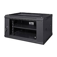 Комутаційна шафа NVC-6U/600x450x350 Black (25-00067)