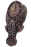 Барельєф-годинник Одина 2 варіанти (Nemesis Now) 28-45 см, фото 4