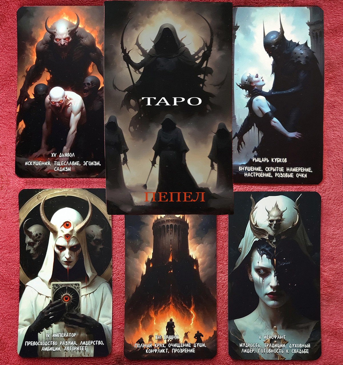 Карти Таро - Попіл (ру), фото 1