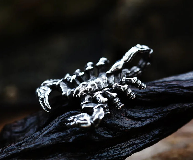 Кулон Скорпіон (сталь), фото 1