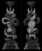 Підсвічник Чорна змія. (nemesis now) 60см!