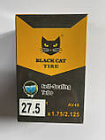 Камера 27.5х1.75/2.125 АНТИПРАКОЛЬНА BLACK CAT. Велокамера з гелем 27.5х1.75/2.125, фото 6
