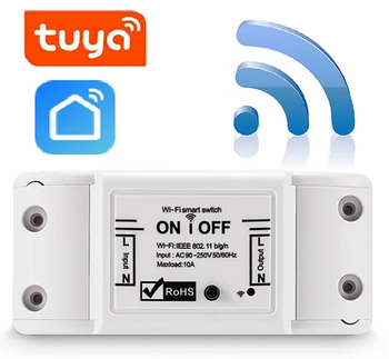 Розумне Wi-Fi реле 1DAL | Smart вимикач Tuya Smart (SCW.NF101)