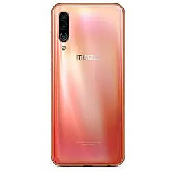 Задня кришка Meizu 16Xs (помаранчевий Оригінал зі склом камери)