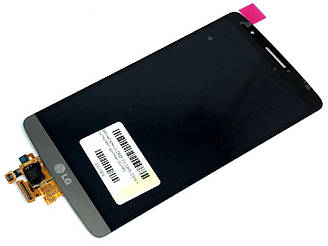 Дисплей (екран) LG D855 G3 D858 D859 з тачскріном (сірий Оригінал)