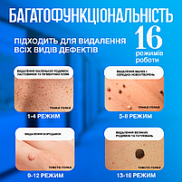 Електрокоагулятор плазмовий прилад для видалення папілом бородавок VLVEE професійний апарат (VLV-5163), фото 5