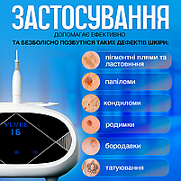 Електрокоагулятор плазмовий прилад для видалення папілом бородавок VLVEE професійний апарат (VLV-5163), фото 4