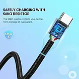 Оригінальний кабель UGREEN US288 USB - Type-C Cable 3м Black (60408), фото 4