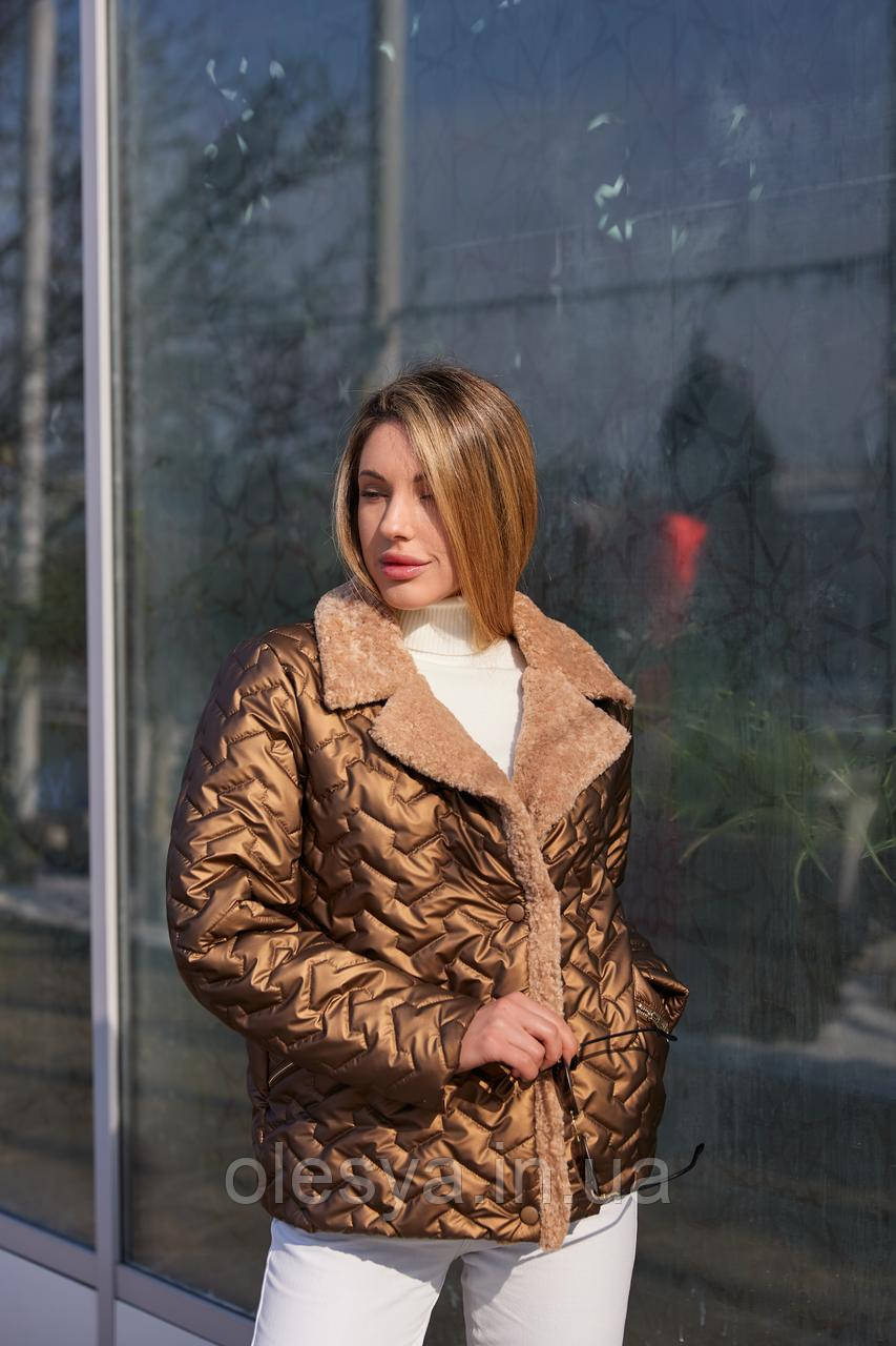 Демісезонна куртка Mila Nova К-326  розміри 42- 54, фото 1