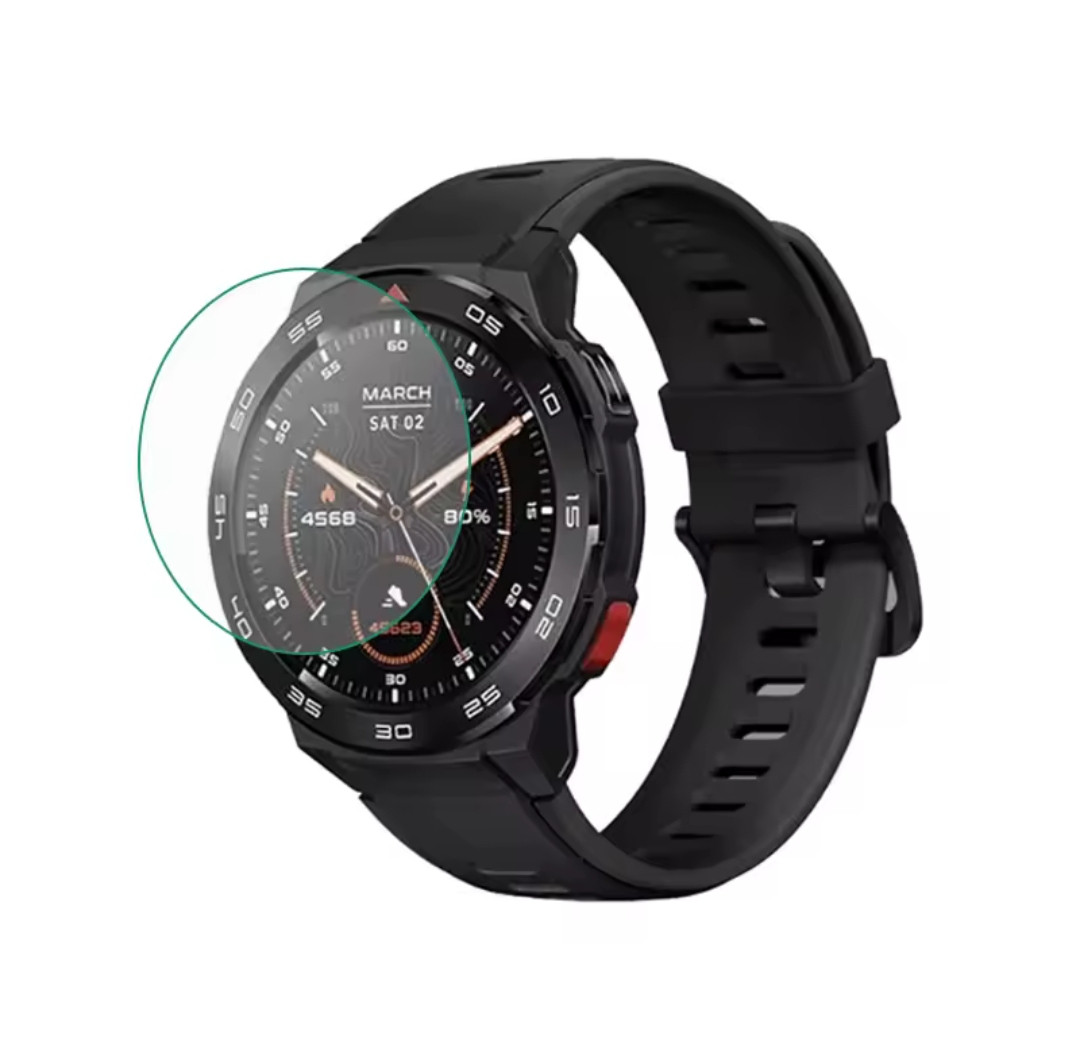 Загартоване захисне скло на годинник Xiaomi Mibro X1, фото 1