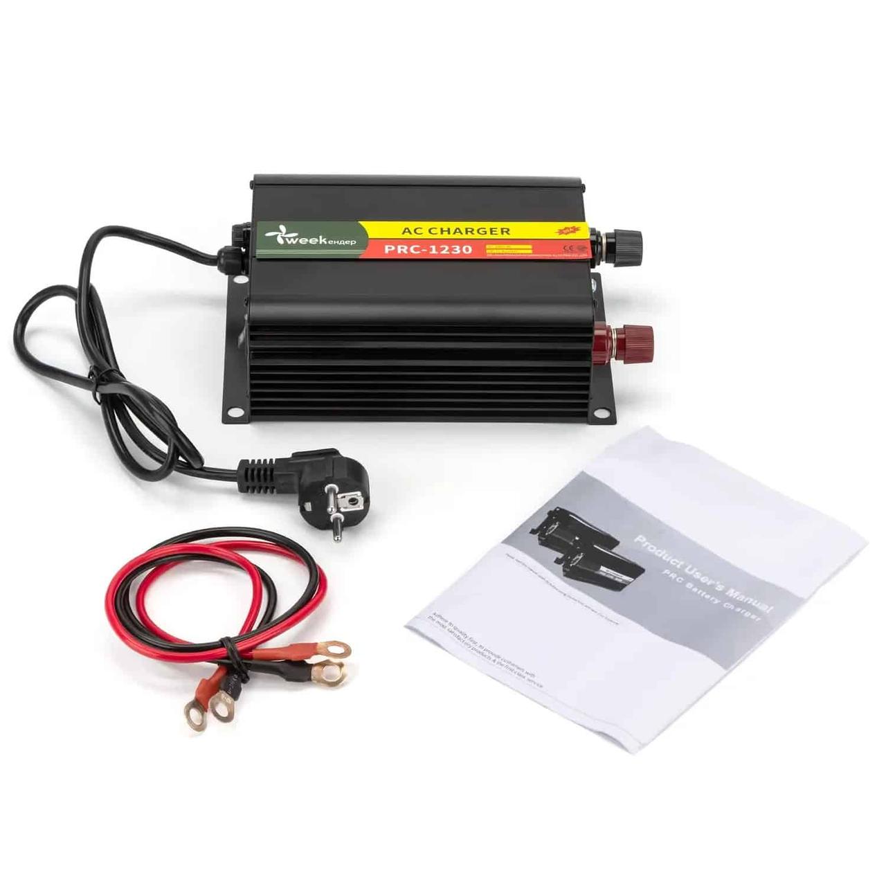 Зарядний пристрій на 30 А Weekender 12ВPRC-1230 літій-ферум акумуляторів LiFePO4, фото 1