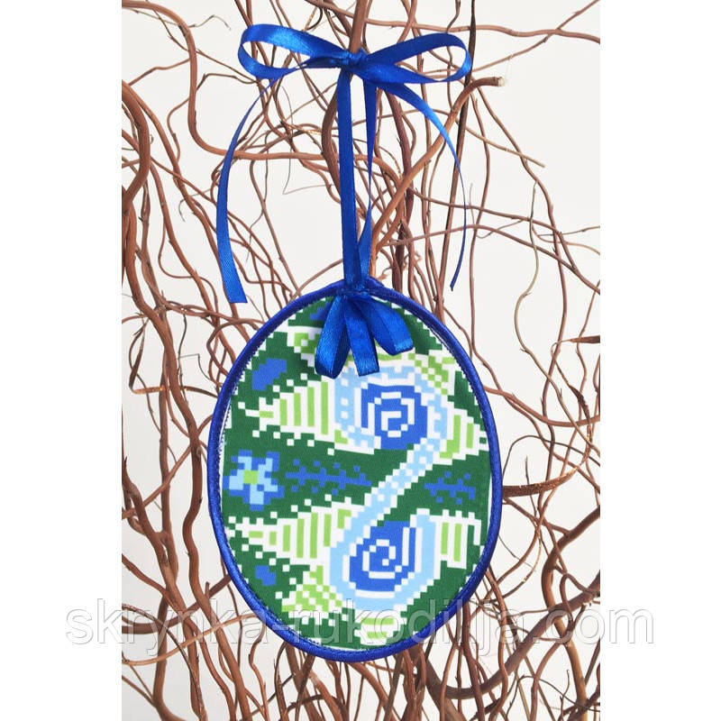 Пошита Великодня іграшка для вишивки ТР 315 (Барвиста Вишиванка)